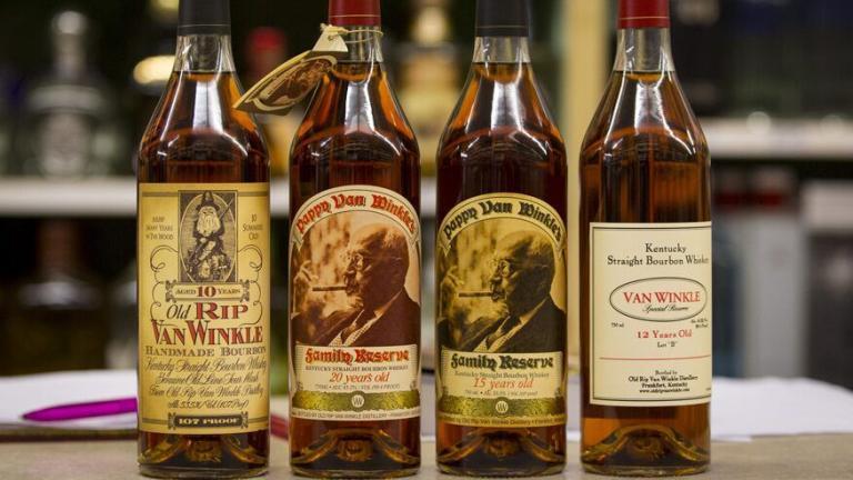 1,900 bottles of sought-after Pappy Van Winkle bourbon up for grabs in Pennsylvania lottery