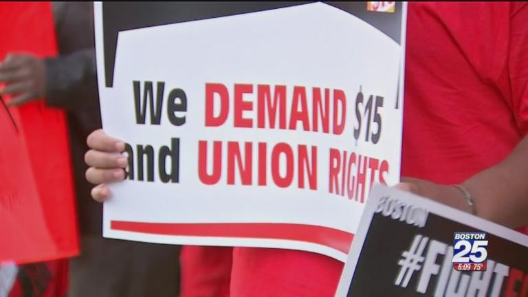 A Thousand Fast Food Workers Strike For Increased Minimum Wage Over MLK Weekend
