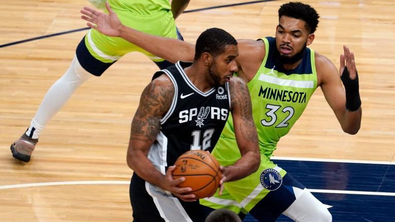 DeRozan, Spurs beat Towns, Wolves 125-122 in overtime