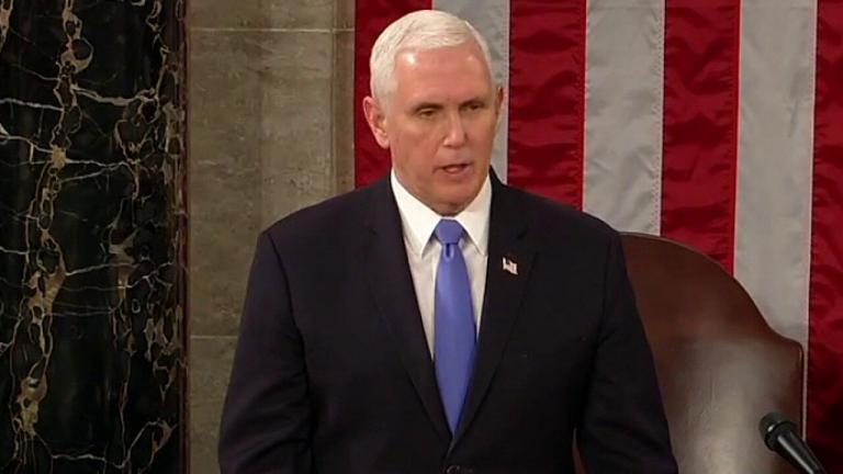 House passes resolution urging Pence to invoke 25th Amendment