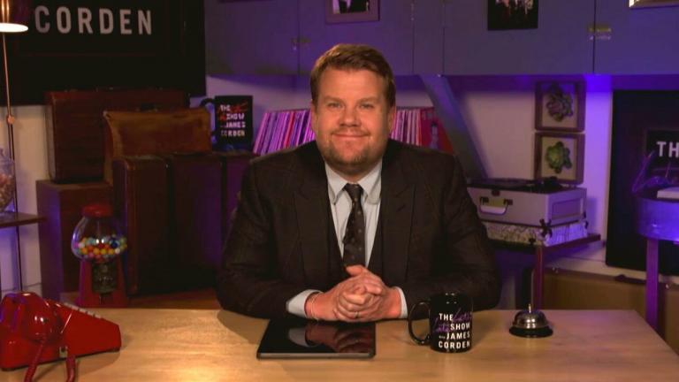 James Corden addresses Capitol Hill riots, shares message of hope