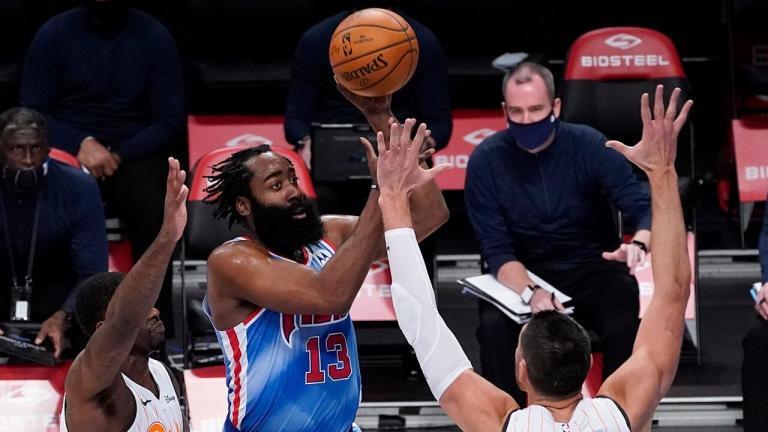 James Harden makes NBA history in Nets debut