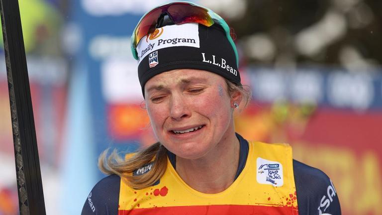 Jessie Diggins wins 1st Tour de Ski title for United States