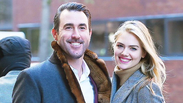 Kate Upton & Daughter Match In Yellow Outfits In Rare Family Photo With Justin Verlander