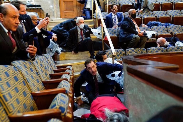 Lawmakers, aides and others sheltering inside Capitol describe chaos