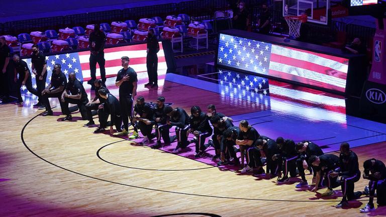 Miami Heat & Boston Celtics Take A Knee During National Anthem In Light Of Capitol Hill Violence, Jacob Blake Ruling