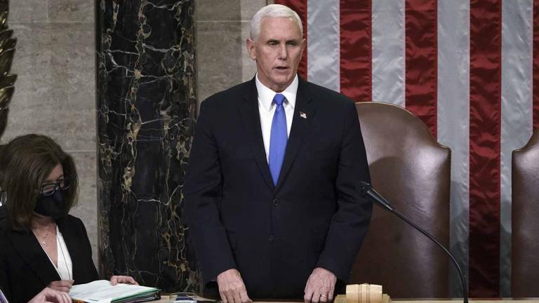 Pence calls Vice President-elect Harris offer congratulations ahead of inauguration