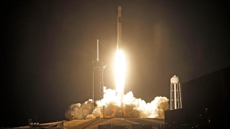 SpaceX completes first rocket launch of 2021, sending up communications satellite
