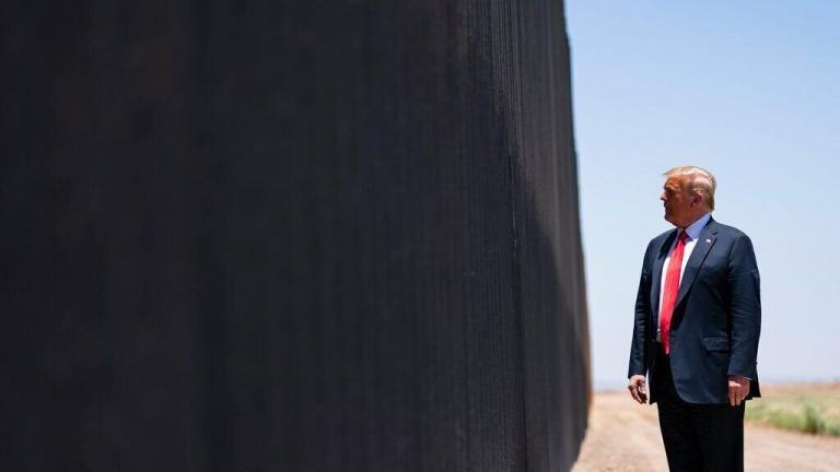 Trump to highlight border wall topping 400 miles with Texas visit during last full week in office