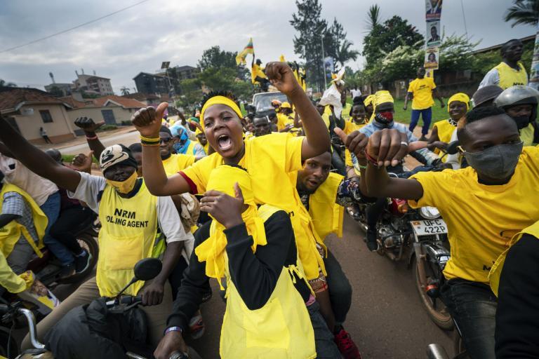 Uganda says president wins sixth term as vote-rigging alleged