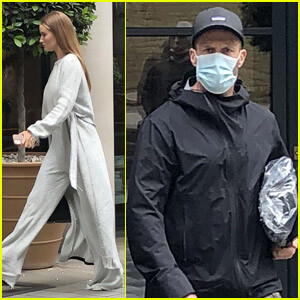 Jason Statham & Rosie Huntington-Whiteley Spotted Leaving Their London Hotel Together