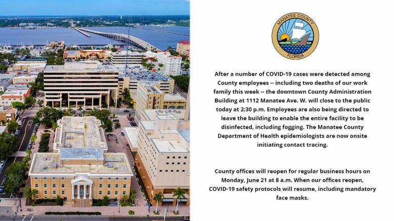 Manatee County Administrative Building COVID Outbreak