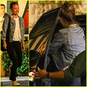 Olivia Wilde Looks So Happy During Night Out (While Driving Harry Styles’ Range Rover!)