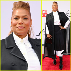 Queen Latifah Rules the Red Carpet While Arriving at BET Awards 2021