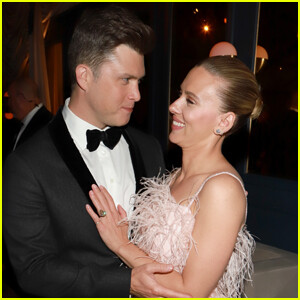 Scarlett Johansson Reveals That She Can’t Always Run Lines With Husband Colin Jost