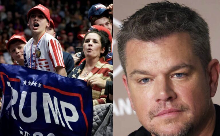 Actor Matt Damon Appears Shocked to Discover That Trump Supporters Are Actual “Human Beings”