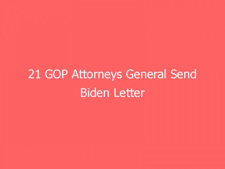 21 GOP Attorneys General Send Biden Letter Opposing EEOC Transgender Guidance