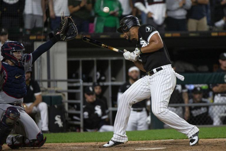 Benches briefly clear after José Abreu is hit in the helmet with a pitch during the Chicago White Sox’s 6-4 win against the Cleveland Indians: ‘It’s a scary situation’