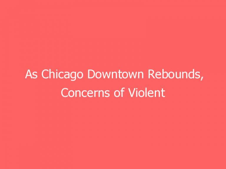 As Chicago Downtown Rebounds, Concerns of Violent Crime Grow