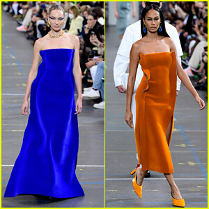 Candice Swanepoel & Joan Smalls Walk the Runway for Off-White Show in Paris