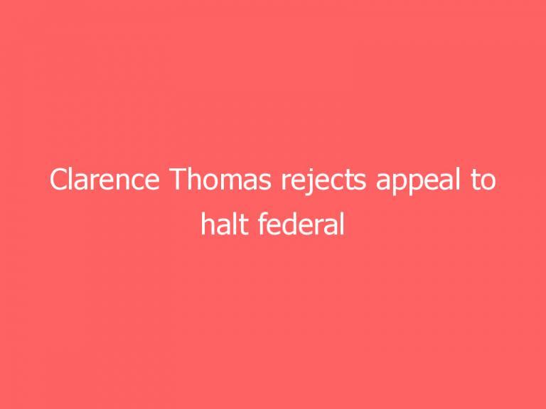 Clarence Thomas rejects appeal to halt federal mask mandate on public transportation