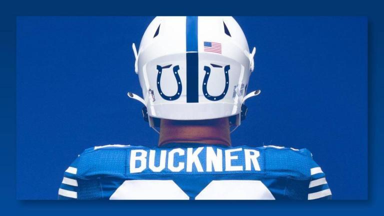 Colts unveil 1956 throwback uniforms, will wear special jerseys vs. Buccaneers during 2021 season