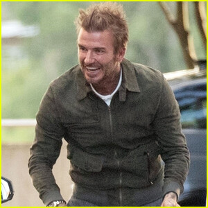 David Beckham Looks Totally Starstruck Meeting This Iconic Actor!