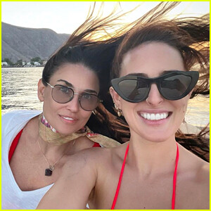 Demi Moore & Daughter Rumer Willis Are Vacationing in Santorini – See Photos!