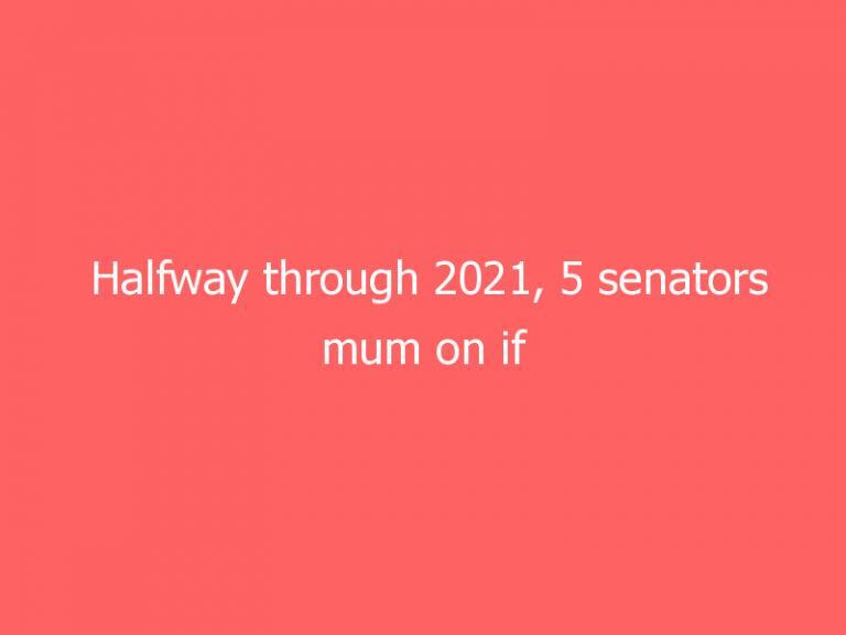 Halfway through 2021, 5 senators mum on if they’re running for reelection in 2022