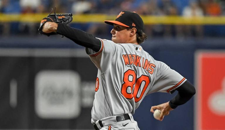 Baltimore rookie Watkins pitches Orioles to 6-1 win vs Rays
