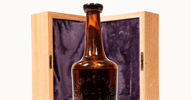 World’s Oldest Known Bottle of Whiskey Sells for $137K at Auction
