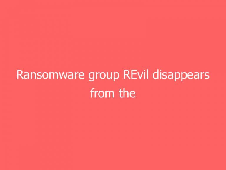 Ransomware group REvil disappears from the internet