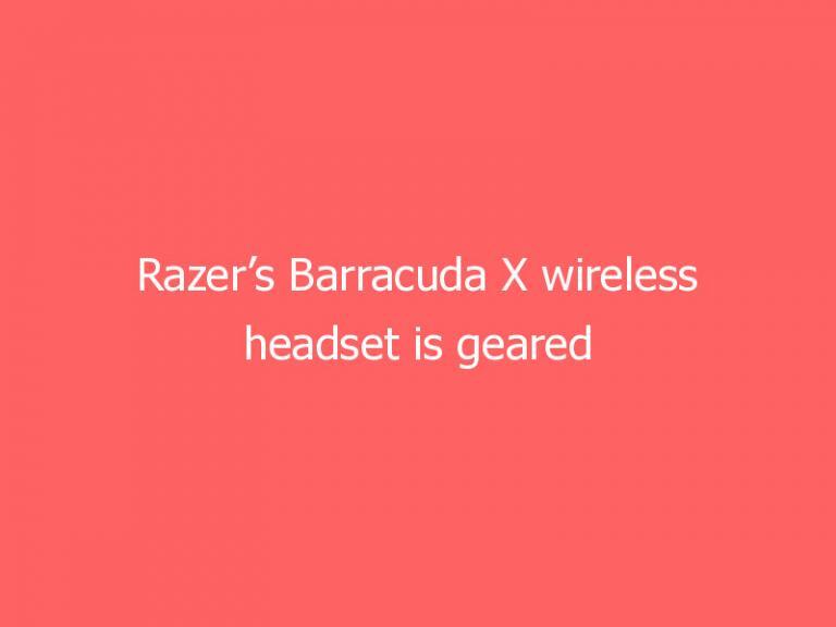 Razer’s Barracuda X wireless headset is geared toward Switch and Android players
