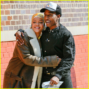 Rihanna & A$AP Rocky Look So In Love on Set of New Project in NYC!
