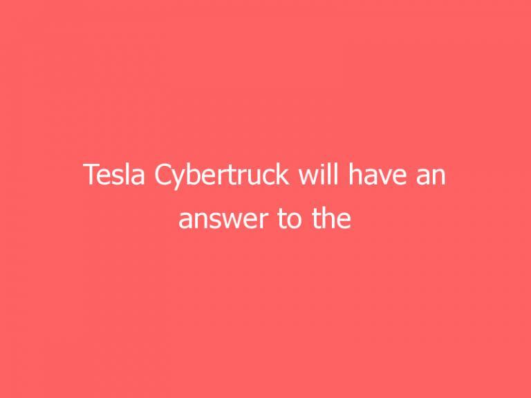 Tesla Cybertruck will have an answer to the Hummer EV’s ‘Crab Mode’