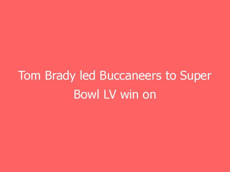 Tom Brady led Buccaneers to Super Bowl LV win on completely torn MCL