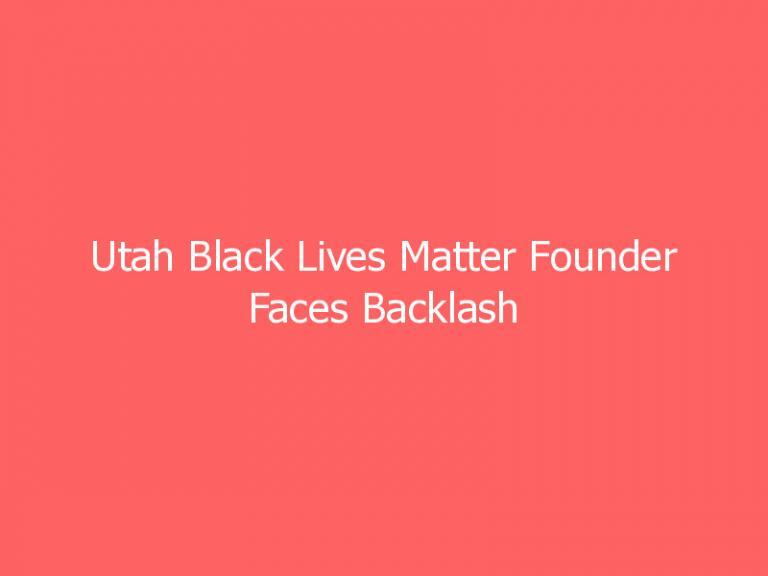 Utah Black Lives Matter Founder Faces Backlash for Calling US Flag ‘Symbol of Hatred’