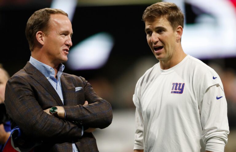 Peyton Manning’s ‘Monday Night Football’ plans with Giants’ Eli Manning: We’ll be watching from our couches