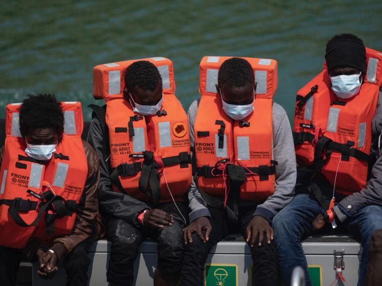 Record 3,500 Illegal Boat Migrants Land in Britain Last Month