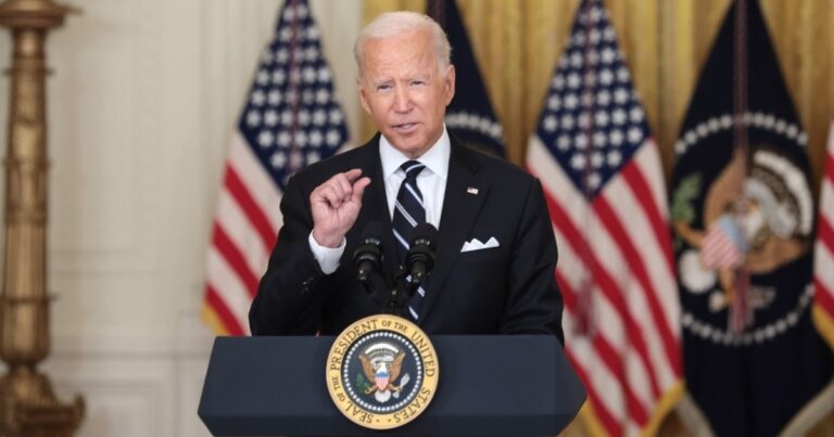 Biden Calls for ‘Legal Action’ Against Governors Who Oppose Mask Mandates in Schools