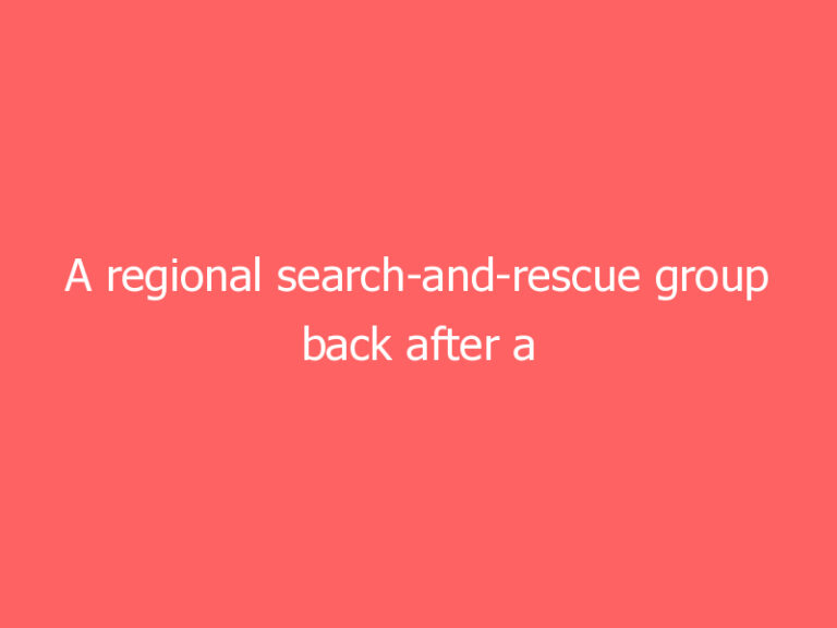 A regional search-and-rescue group back after a grim task at Surfside Condo Collapse