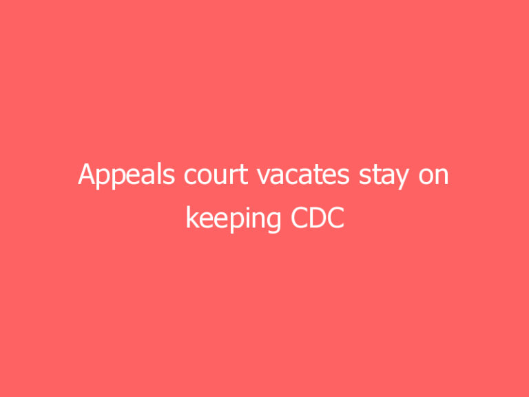 Appeals court vacates stay on keeping CDC pandemic restrictions on Florida-based cruise ships
