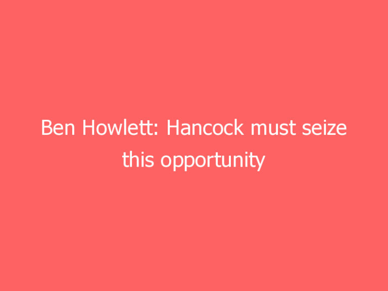 Ben Howlett: Hancock must seize this opportunity for health and social care reform
