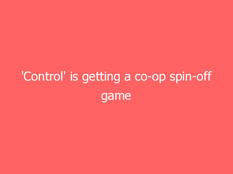 ‘Control’ is getting a co-op spin-off game