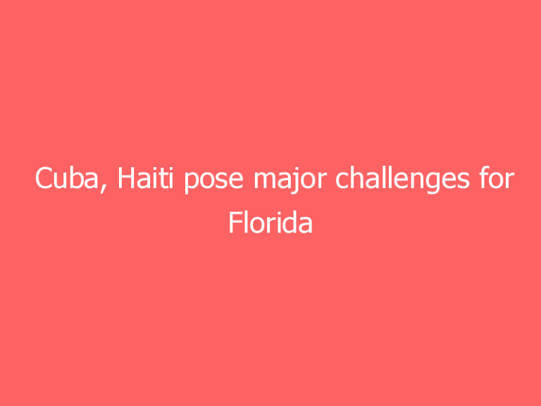 Cuba, Haiti pose major challenges for Florida Democrats
