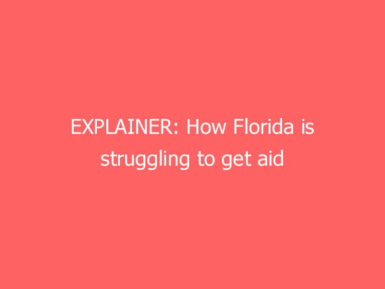 EXPLAINER: How Florida is struggling to get aid to tenants