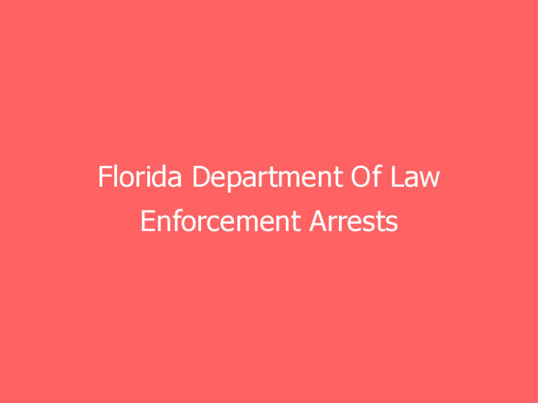 Florida Department Of Law Enforcement Arrests Three In Multi-County Copper Wire Thefts