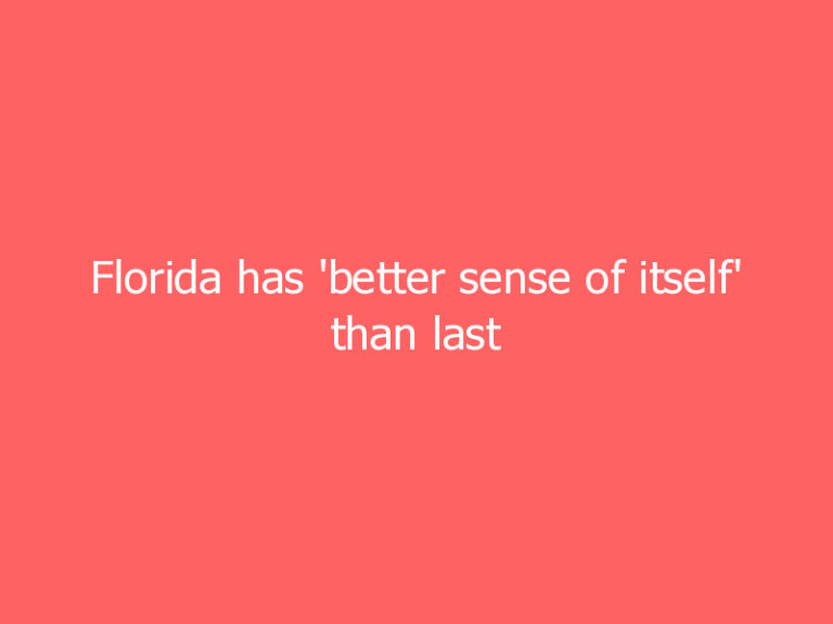 Florida has ‘better sense of itself’ than last year despite 2021 questions marks