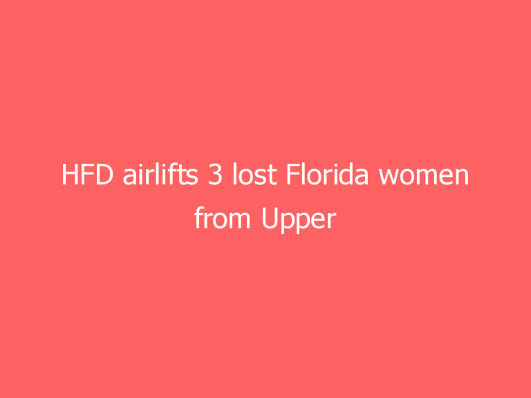 HFD airlifts 3 lost Florida women from Upper Waimano Trail