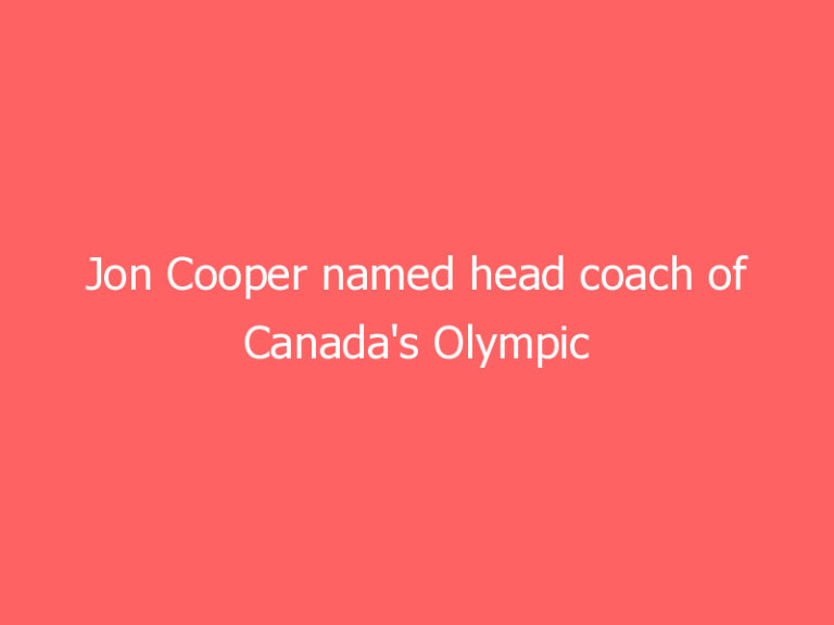 Jon Cooper named head coach of Canada’s Olympic team